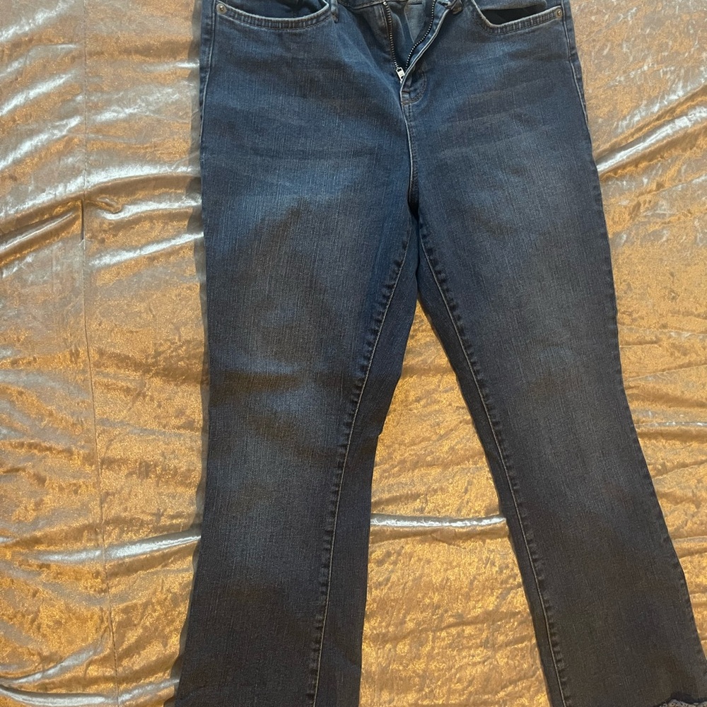 Free People Classic Blue Denim